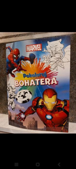 Kolorowanka Marvel nowa