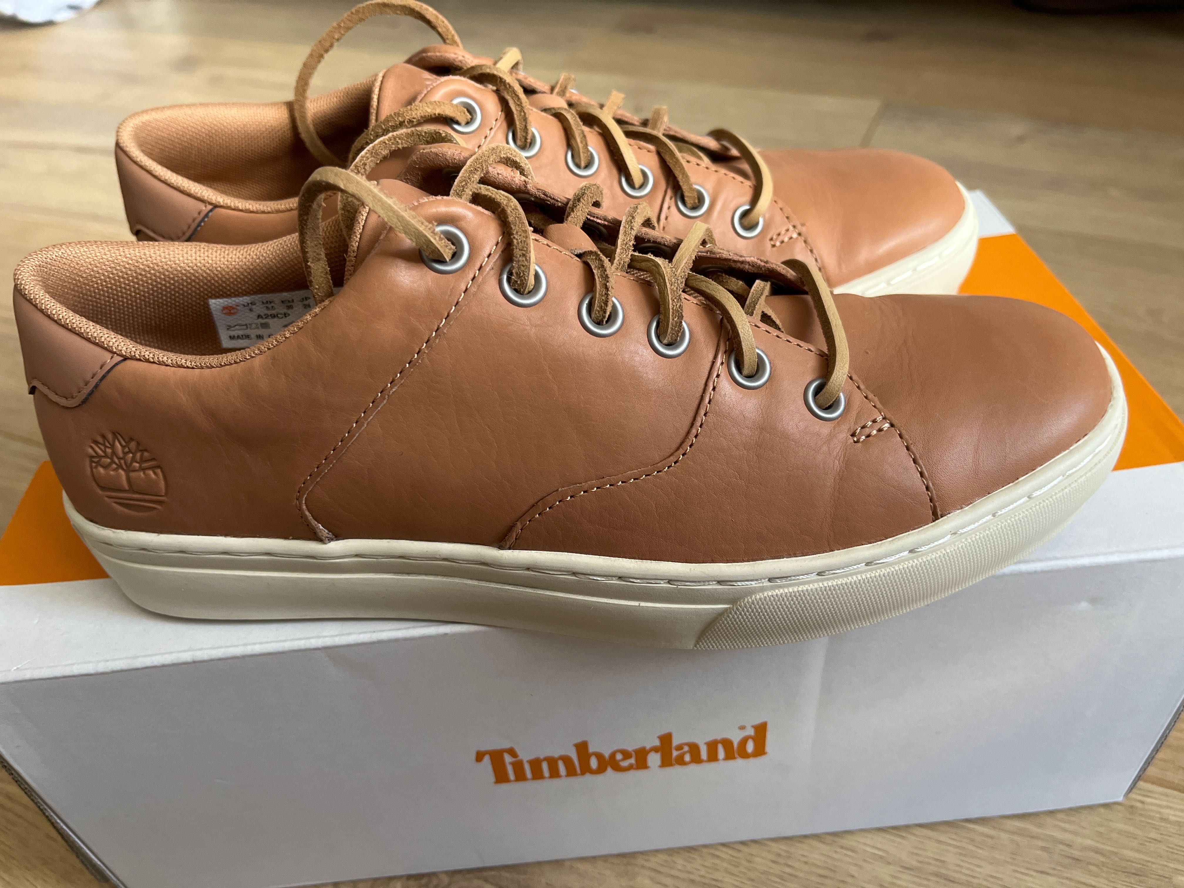 Timberland nowe skórzane buty rozm. 39 męskie unisex sneakersy półbuty