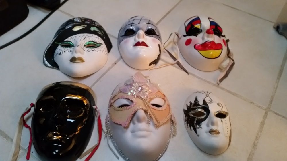 Conjunto de máscaras Venezianas!