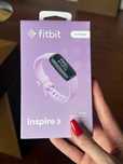Smartband opaska Fitbit inspire 3 liliowa - oryginalna