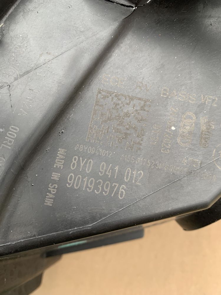 Audi A3 8Y FULL LED lampa prawa przednia prawy przód EUROPA