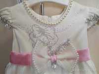 Платье нарядное на 1-3 годика с болеро