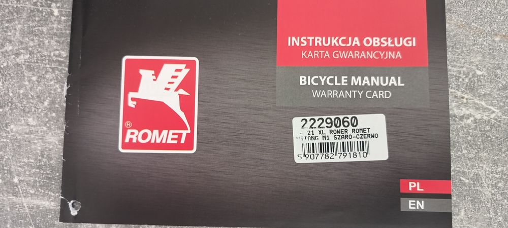 Rower Romet mustang m1