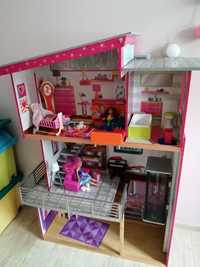 Domek drewniany Barbie z akcesoriami
