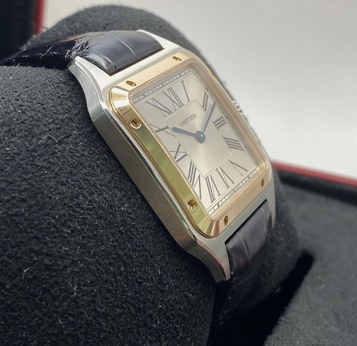 Мужские премиум часы Cartier Santos Dumont