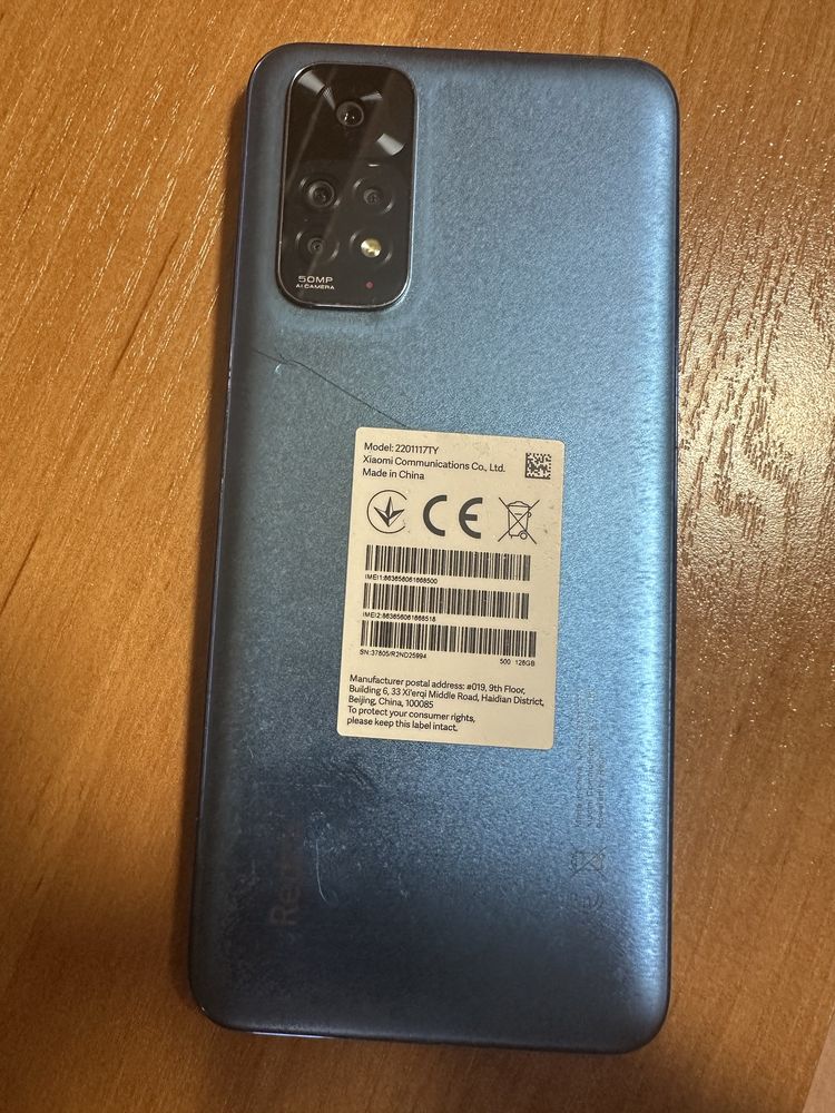 Xiaomi  Redmi Note 11.