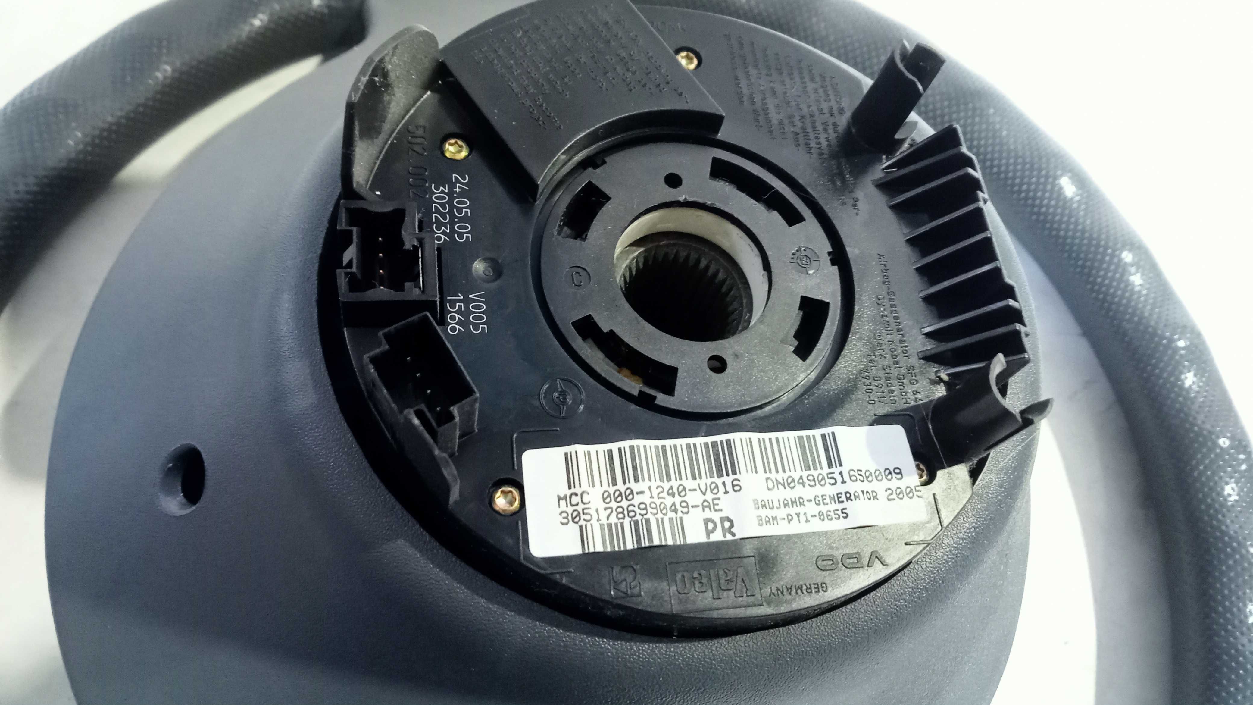 volante com fita airbag Duas Fichas Smart Fortwo 450
