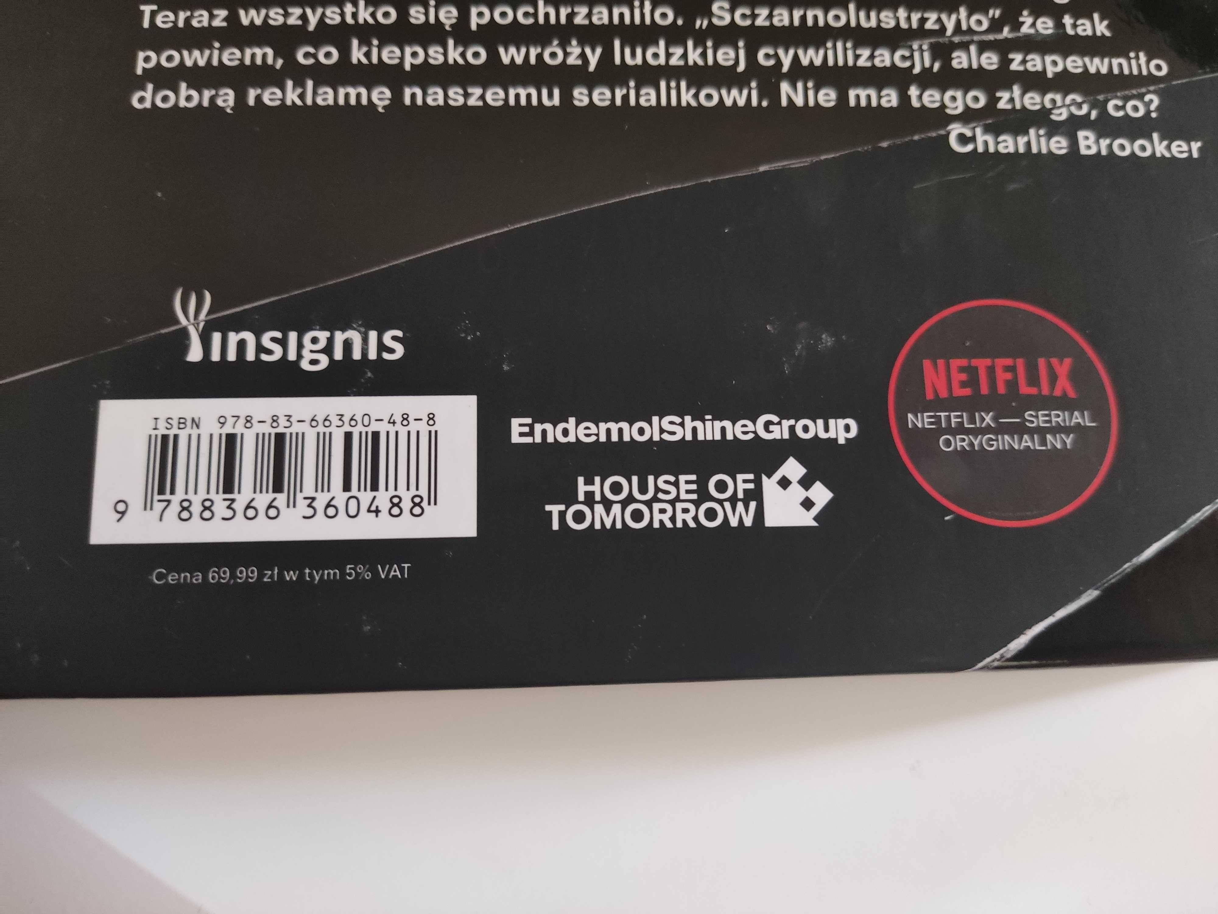 Czarne lustro, książka stan igła, bogato ilustrowana. Twarda oprawa.