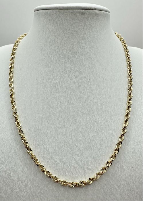 Złoty Damski Łańcuszek Splot Irydia Pr.585 NOWY