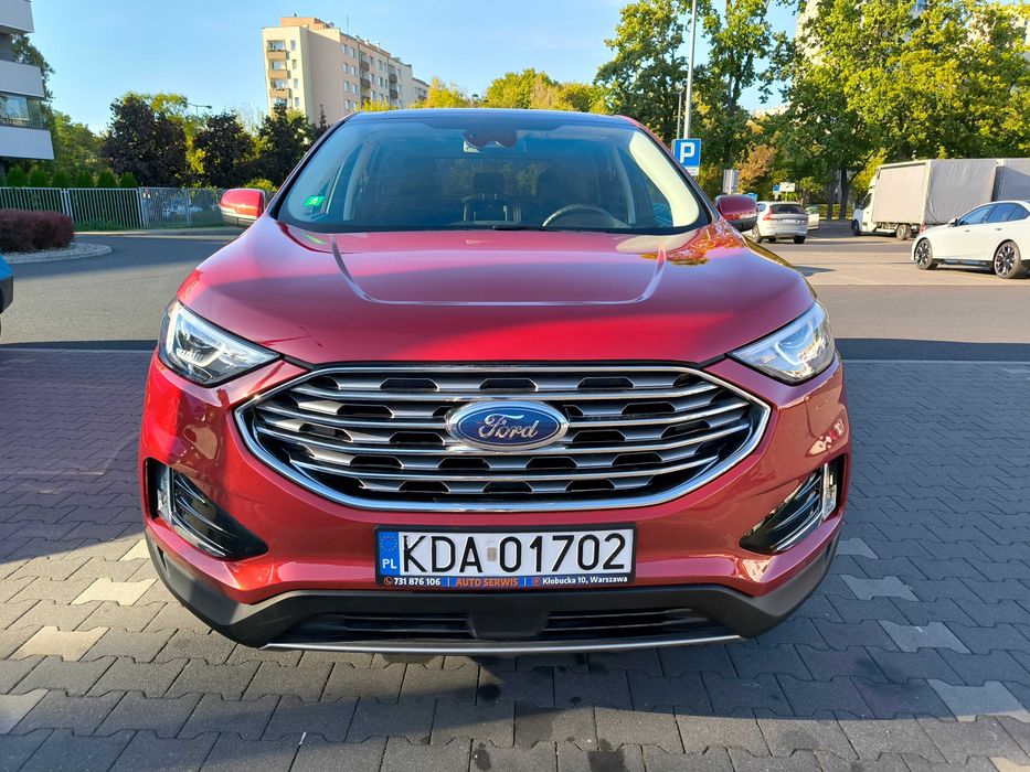 Ford Edge ST Line 2020 pb + lpg bogata wersja faktura hak koła na zimę