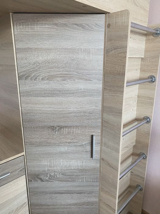 Ліжко-горище з шафою