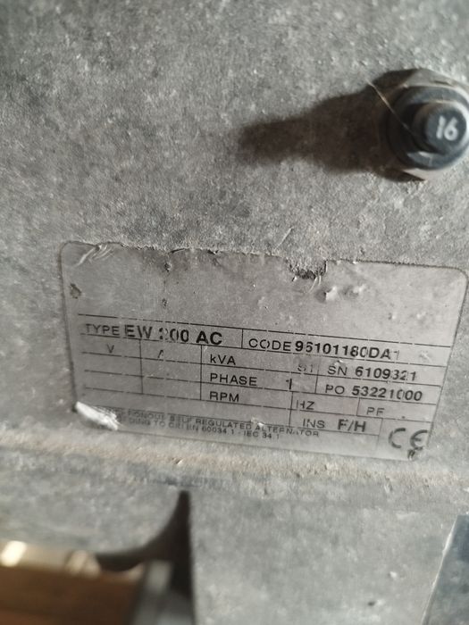 Agregat prądotwórczy hatz diesel że spawarka mma