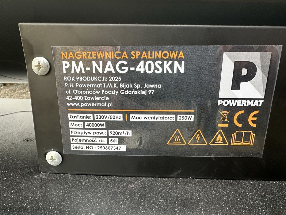 Nagrzewnica spalinowa 40000W