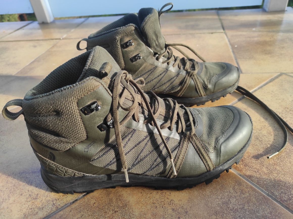 400. Solidne ale lekkie i wygodne buty trekkingowe The North Face r. 4