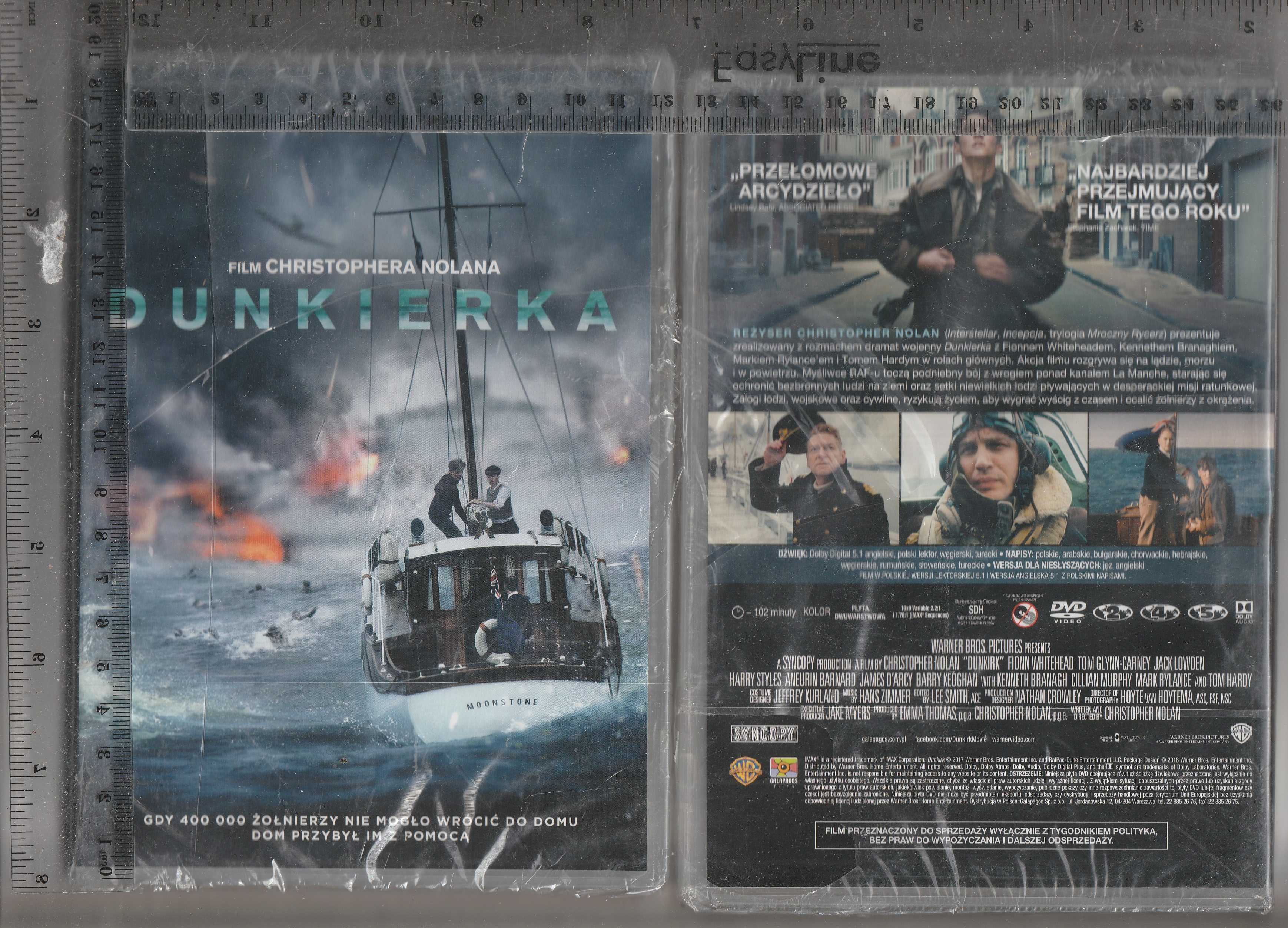 Dunkierka Kenneth Branagh, Tom Hardy DVD