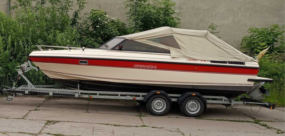 Motorówka jacht łódź rejestracja 8 osób silnik Volvo 260 KM zamiana