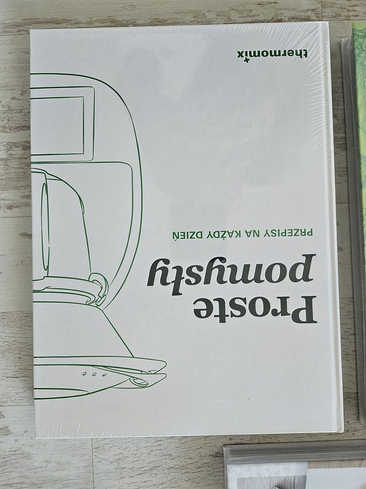 Książka z pomysłami kulinarnymi do Thermomix,