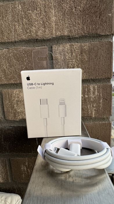 Kabel Ligthning USB -C 1 M White