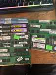 Pamieć RAM ddr2 ddr itp 17 sztuk