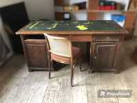 Stare biurko gabinetowe