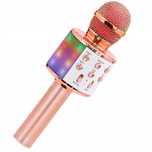 MIKROFON KARAOKE bezprzewodowy zabawa dla dzieci bluetooth głośnik