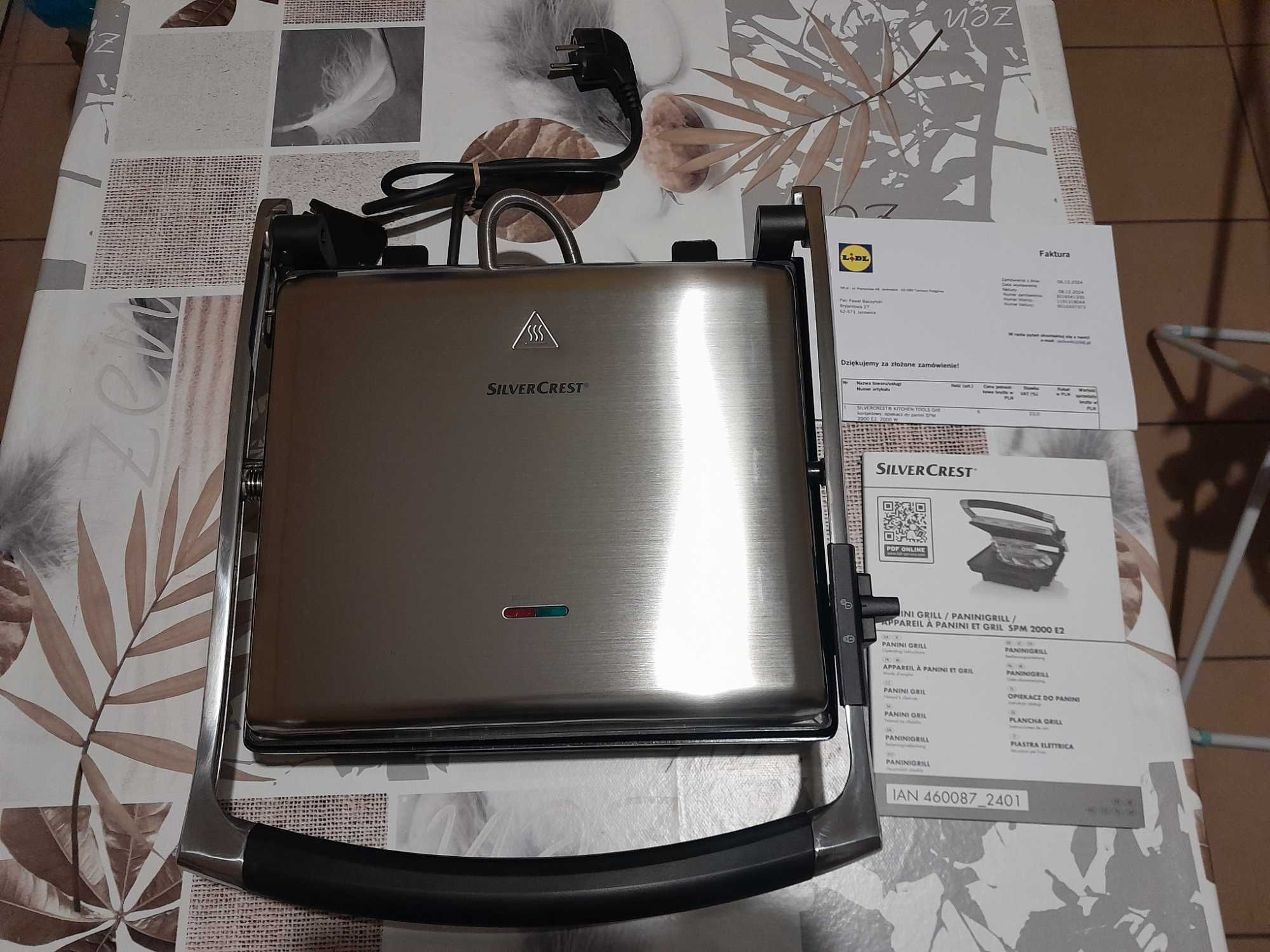 Grill kontaktowy SPM2000 E2 2000W