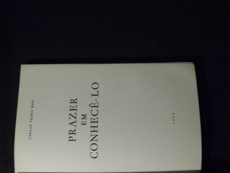 Reis (Carlos Vieira);Prazer em Conhecê-lo