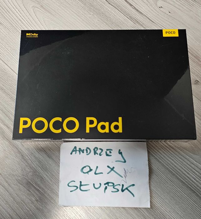 Tablet POCO PAD 12,1" 8GB RAM 256GB Nowy zafoliowany Blue / niebieski