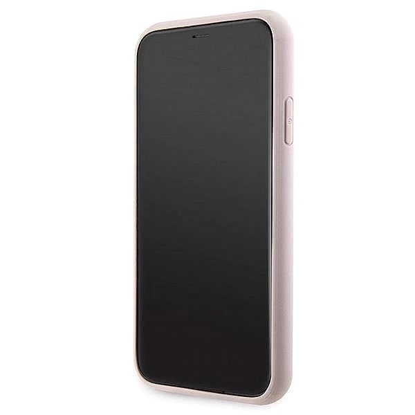 Etui Guess Crossbody 4g Metal Logo na iPhone 11 / Xr - różowe