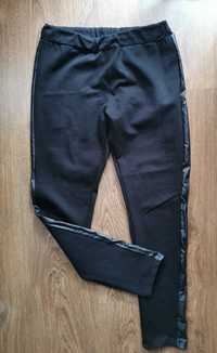 Legginsy Punto Milano z lampasem