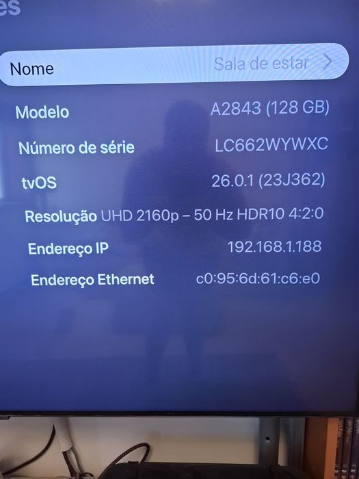 Apple TV 4K Wi-Fi+Ethernet - 128gb