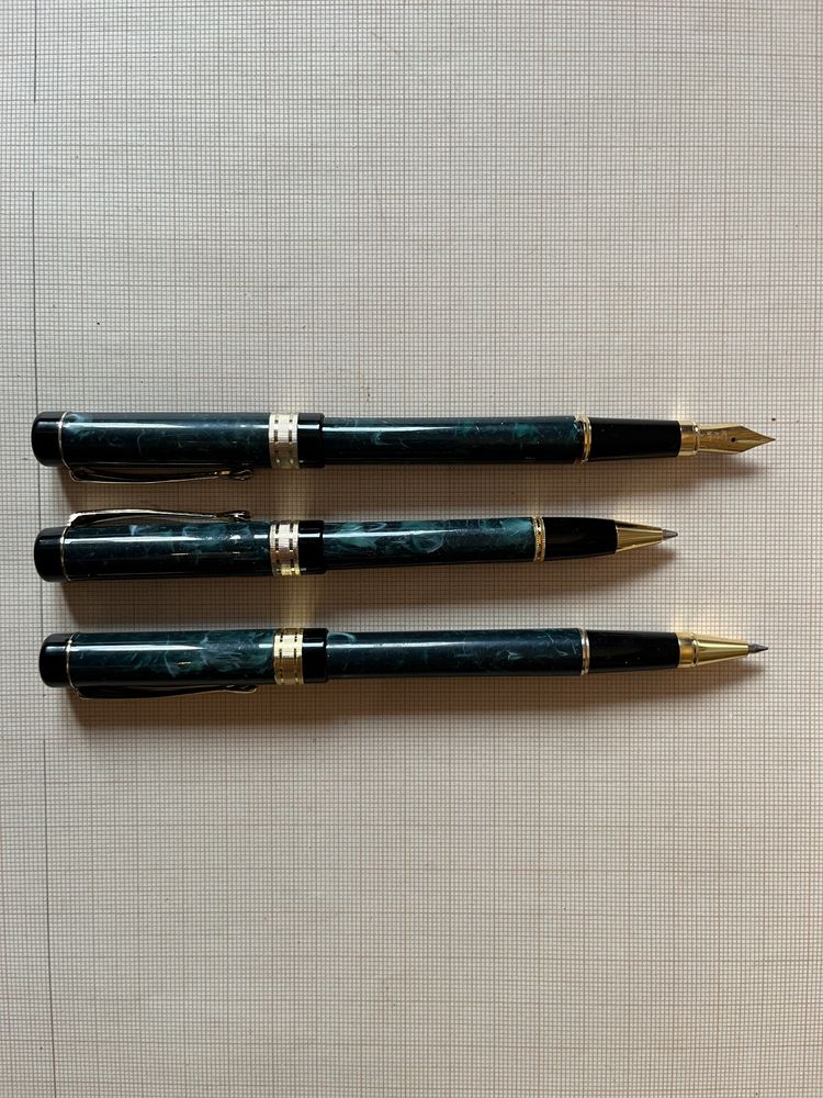 PRL - Komplet pióro i 2 długopisy