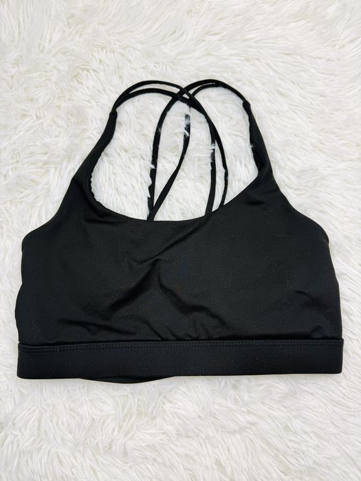 Biustonosz sportowy wypełnienie S 36 czarny