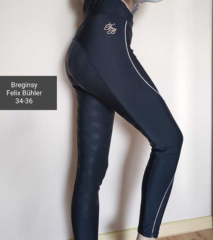 Breginsy bryczesy felix buhler 34 XS pełny silikon