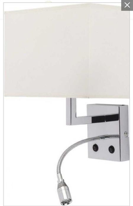 KINKIET+ LED DO CZYTANIA, nowy, zafoliowany, Novodworski