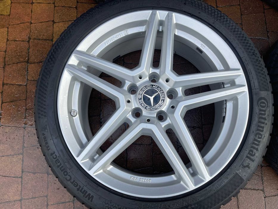 3983. Koła zimowe Mercedes GLA GLB GLK 5x112 235/55/18 Michelin