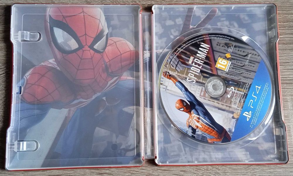 Spider-Man PS4 Steelbook PL
