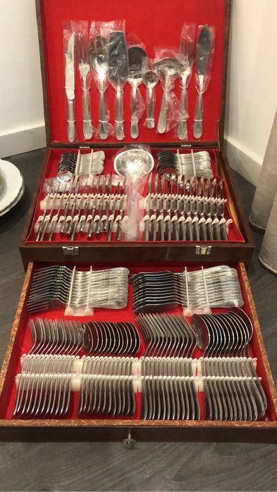 Faqueiro completo Miafil inox doze pessoas