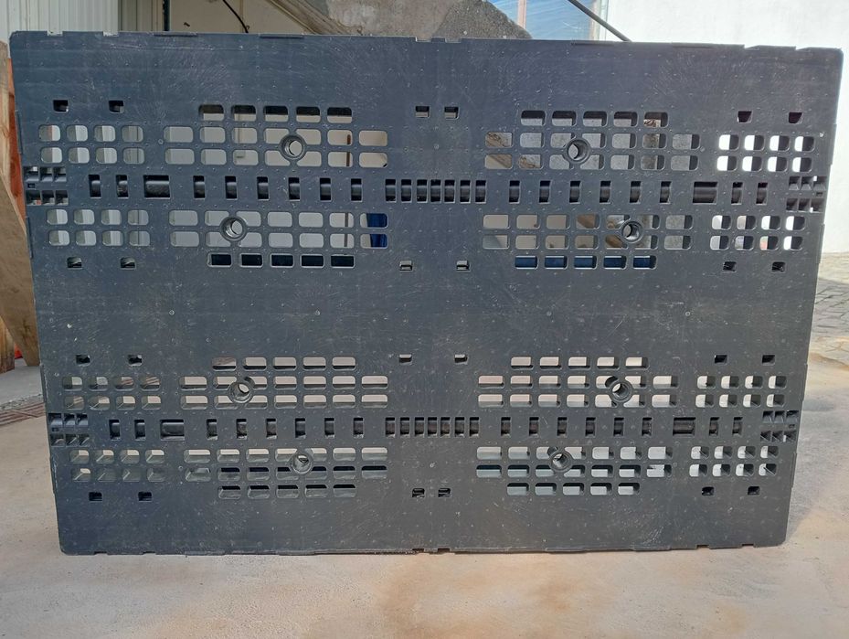 Euro Palete usada de plástico reforçada (1200x800)