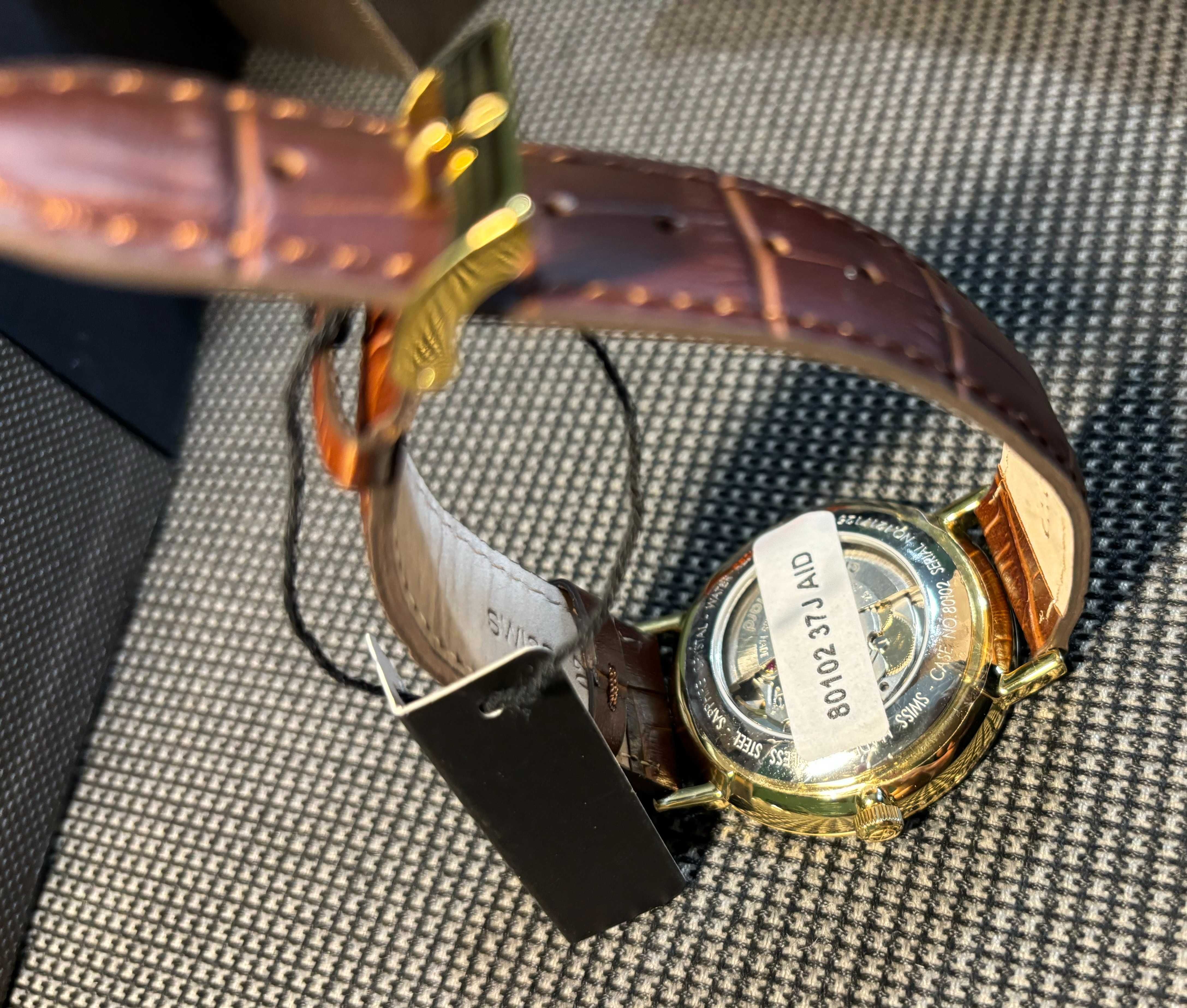 nowy zegarek męski Claude Bernard automat kolekcjonerski na prezent