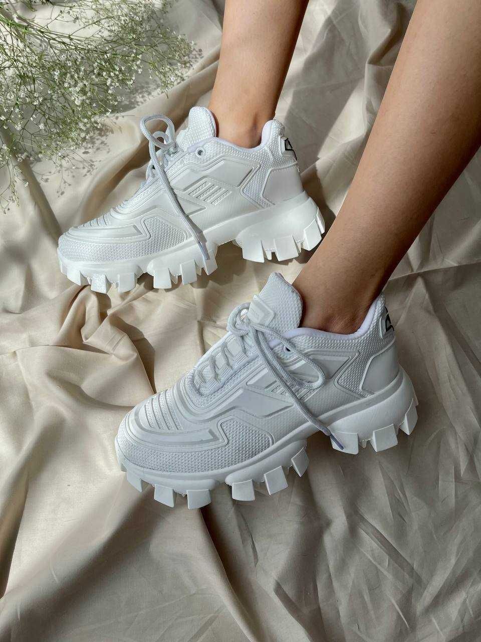 АКЦІЯ! Жіночі кросівки Prada CloudBust ‘White’ (37-40 р.)