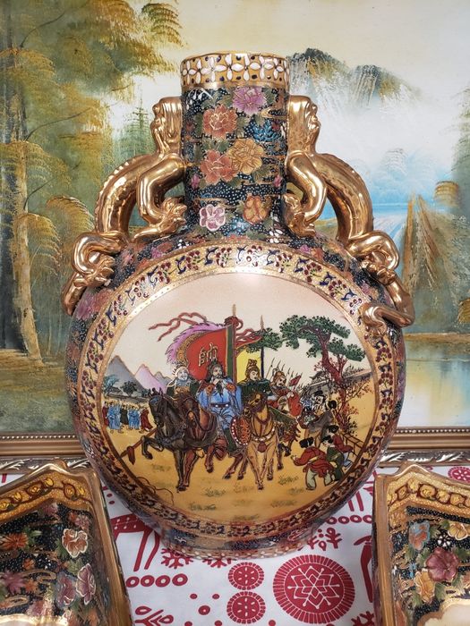 conjunto peças  porcelana chinesa