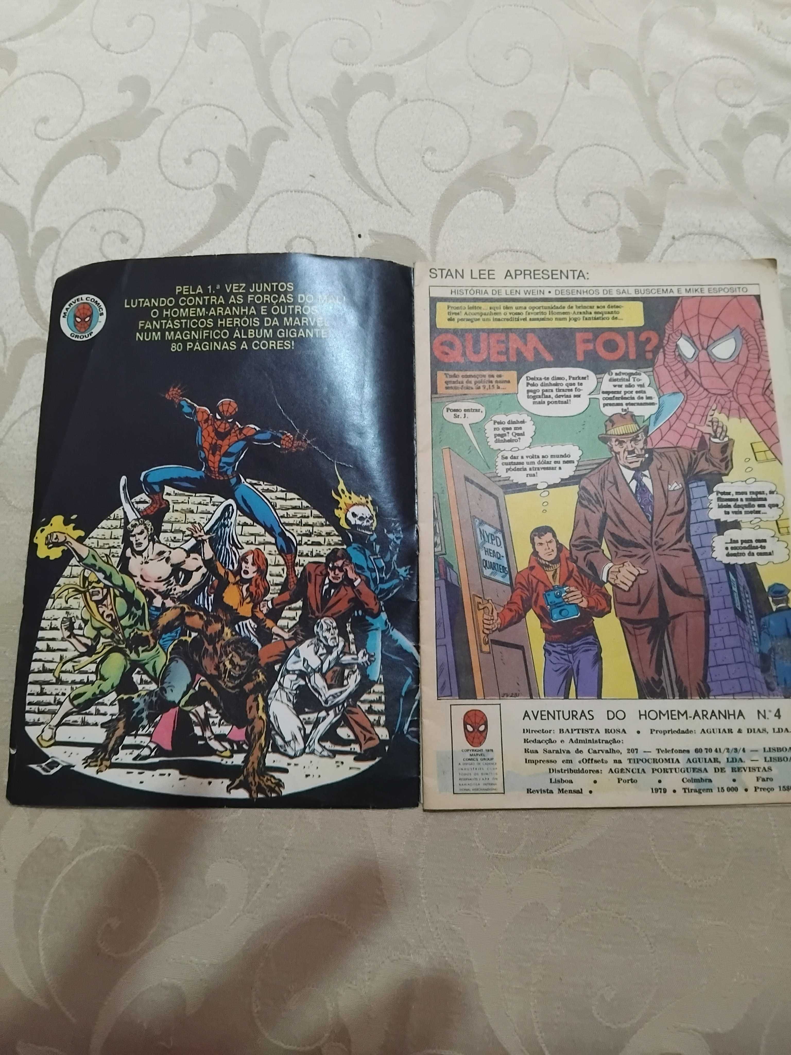 Banda desenhada Homem Aranha
