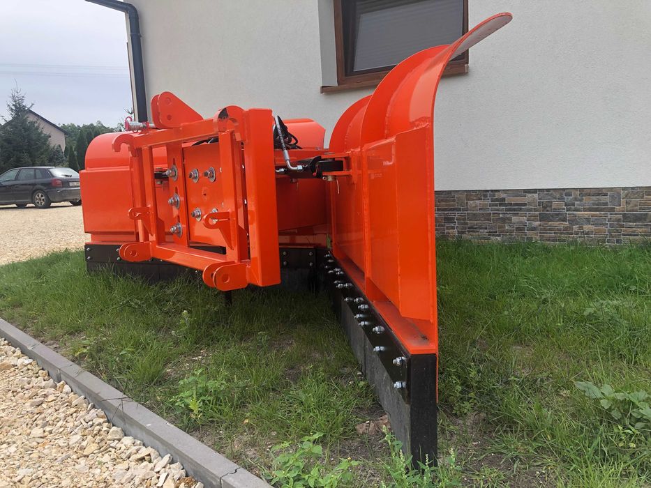 Masywny pług do śniegu metaltechnik składany strzałka 2,6/3,0m