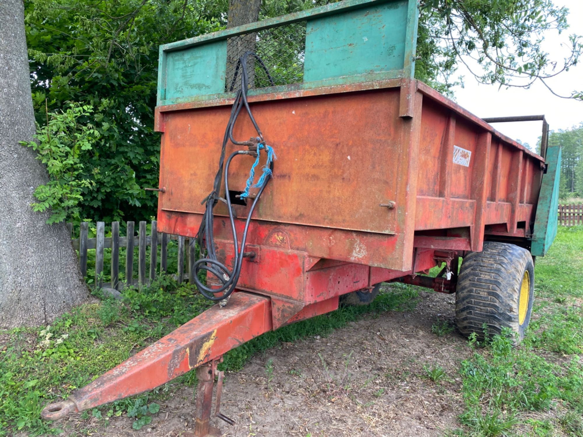 Rozrzutnik obornika Agrimat 9t