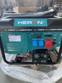 Бензиновий генератор Heron 6.8 kWh 3 фази