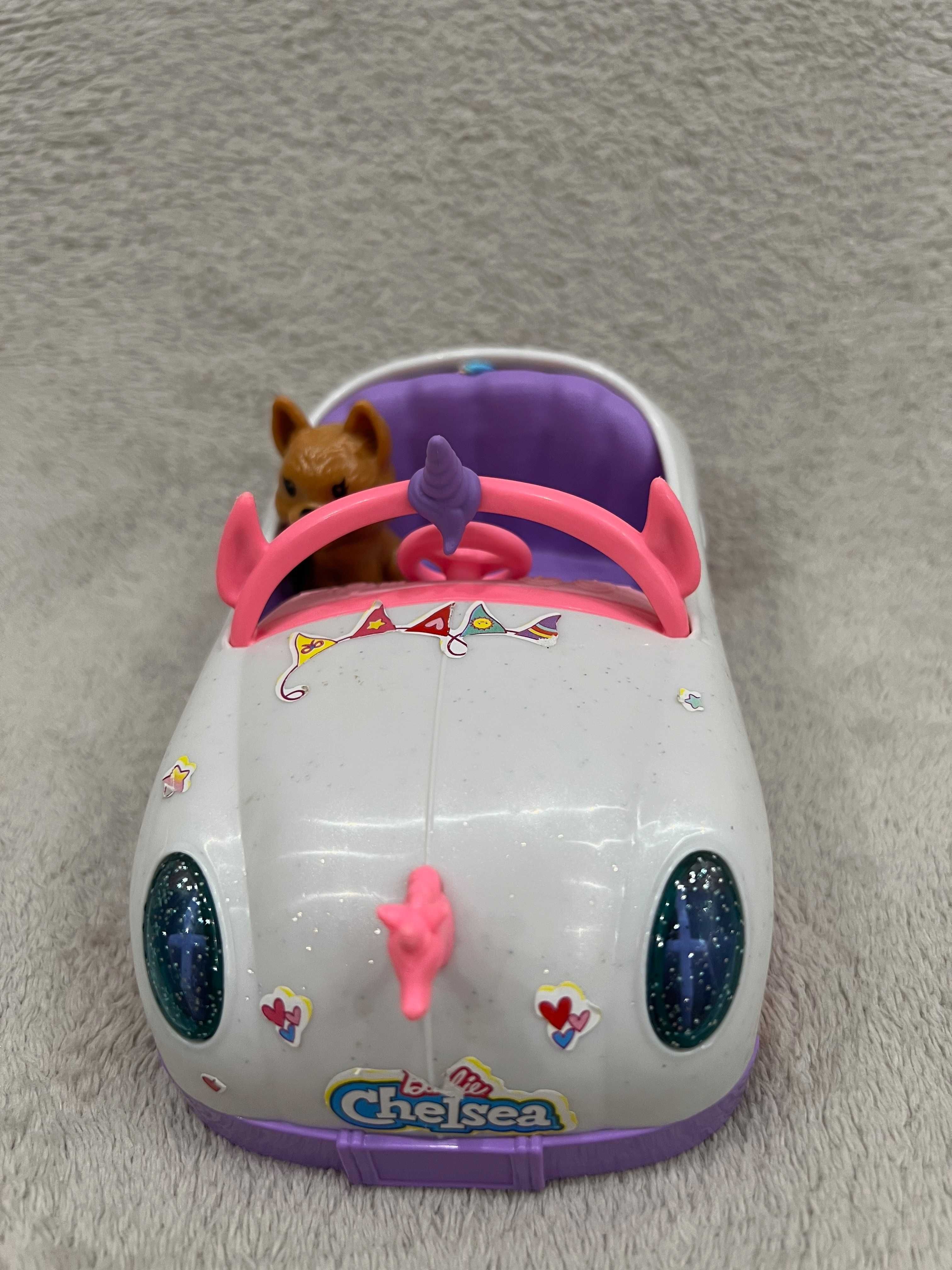 Barbie Кабріолет Челсі з собачкою
