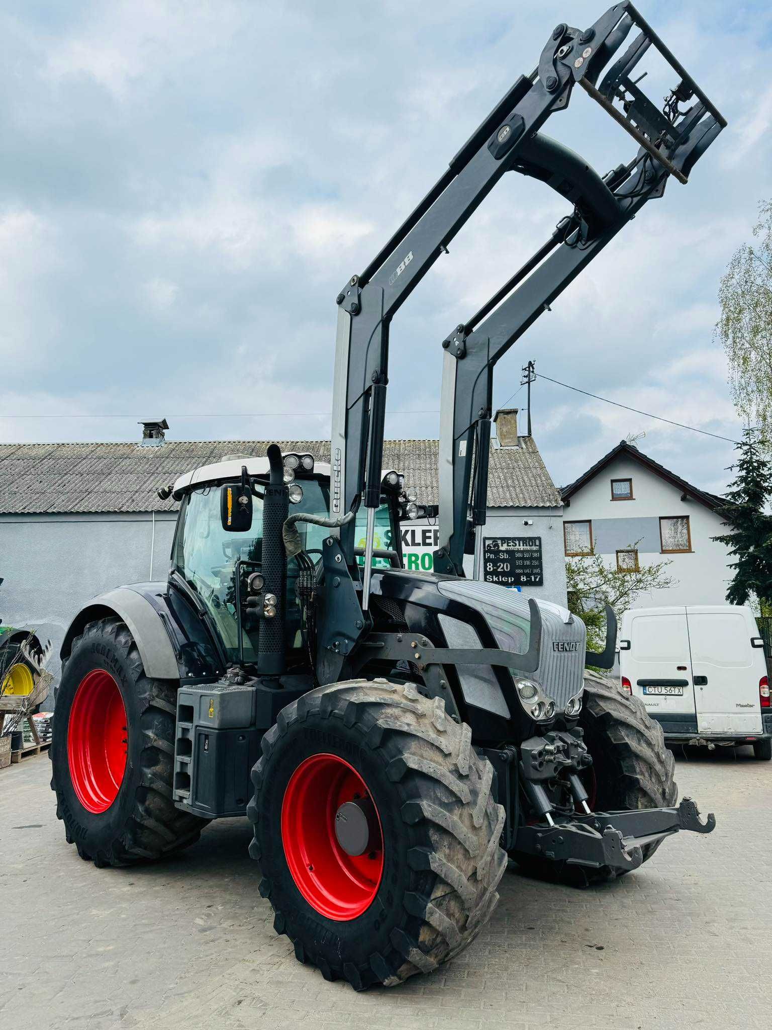 FENDT 828 Vario Profi plus, 280 KM z ładowaczem QUICKE Q86