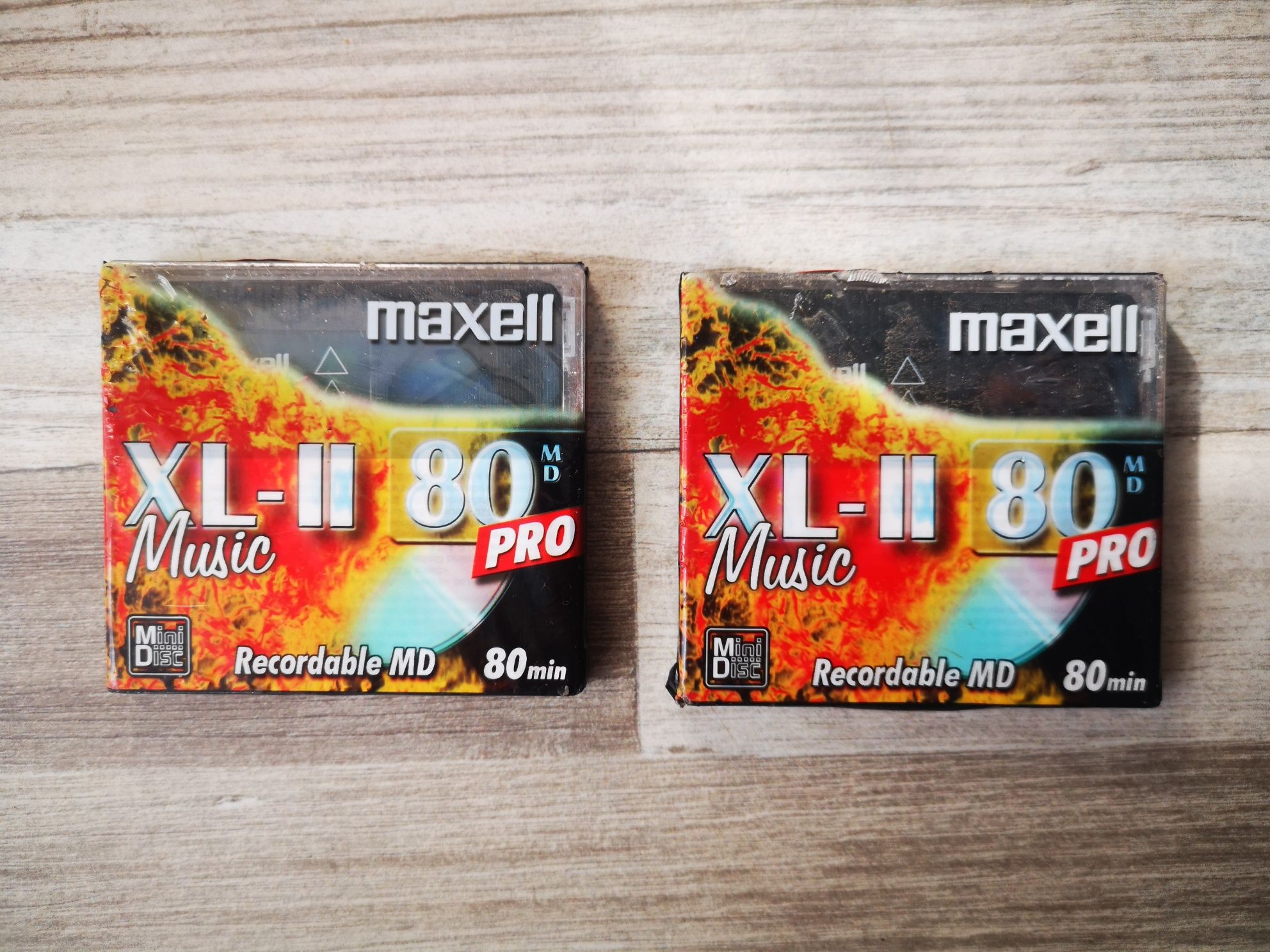 Mini Disc Maxell XL - II 80 Pro MD - 2 sztuki