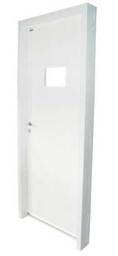 Portas blindadas com chumbo